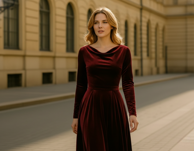 Elegante abito autunnale