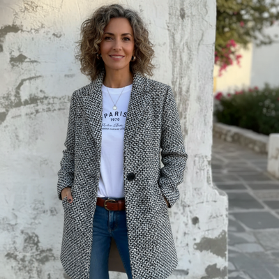 Cappotto di lana elegante dallo stile intramontabile